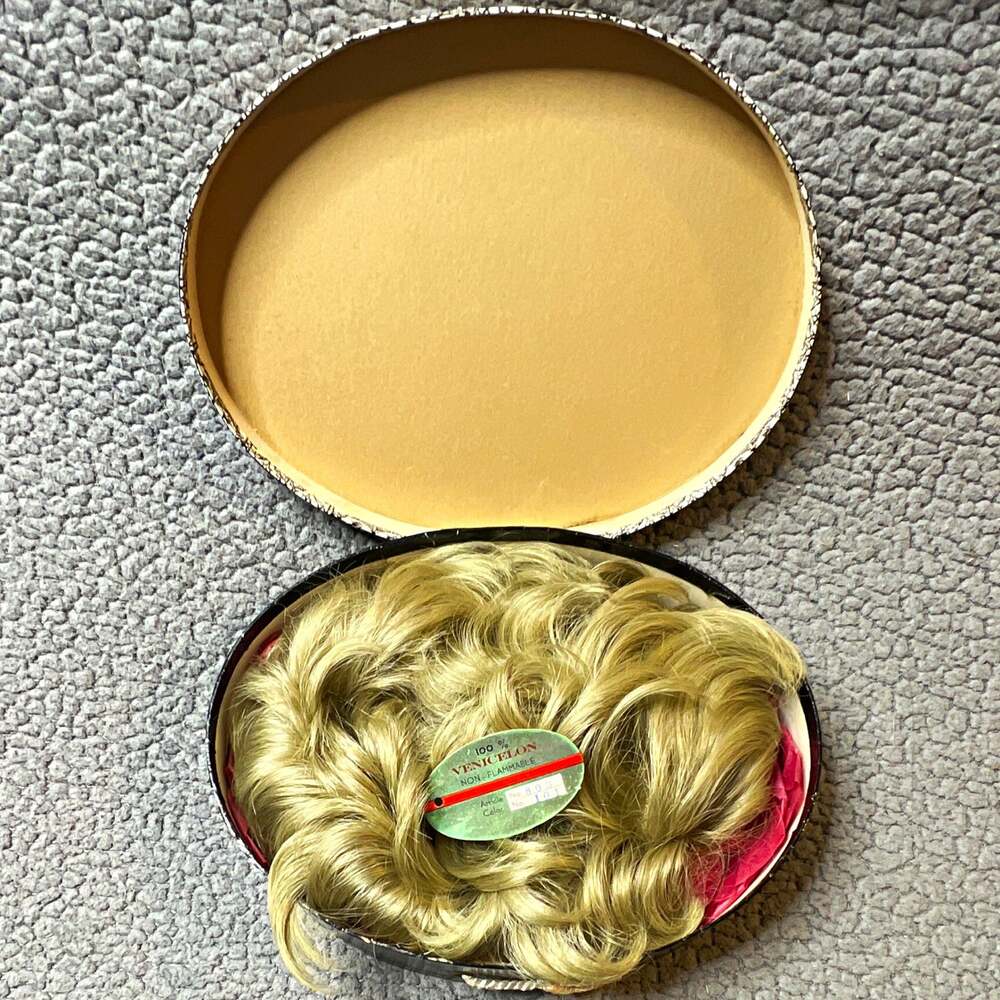 Brentwood Lady Beautiful Curly Blond Clip-In Hairpiece BL-254